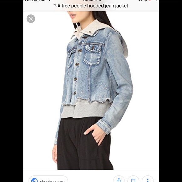 Free people💥denim jacket 💥🎁💕🌺 - Picture 2 of 6